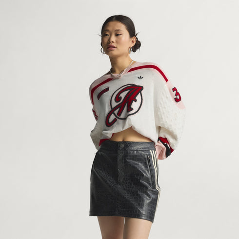 ADIDAS Pleather Mini Skirt Women's Apparel