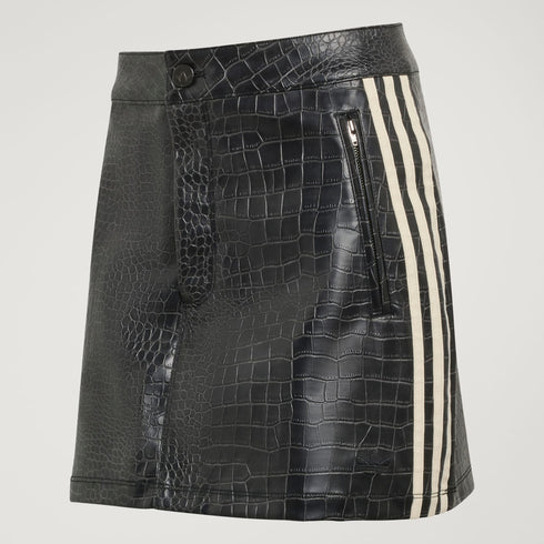 ADIDAS Pleather Mini Skirt Women's Apparel