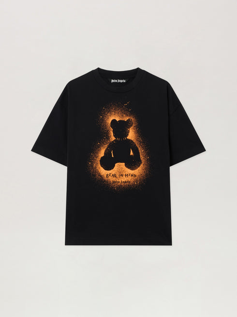 PALM ANGELS Spray Bear Regular Tee Mens Apparel