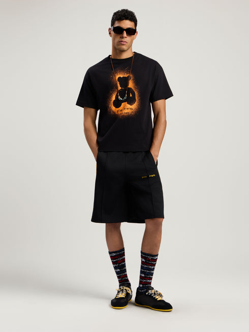 PALM ANGELS Spray Bear Regular Tee Mens Apparel