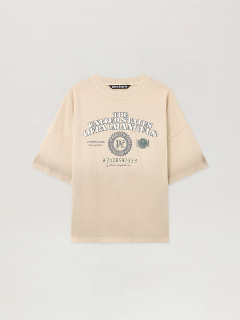 PALM ANGELS Pa Dollar Loose T-Shirt Mens Apparel