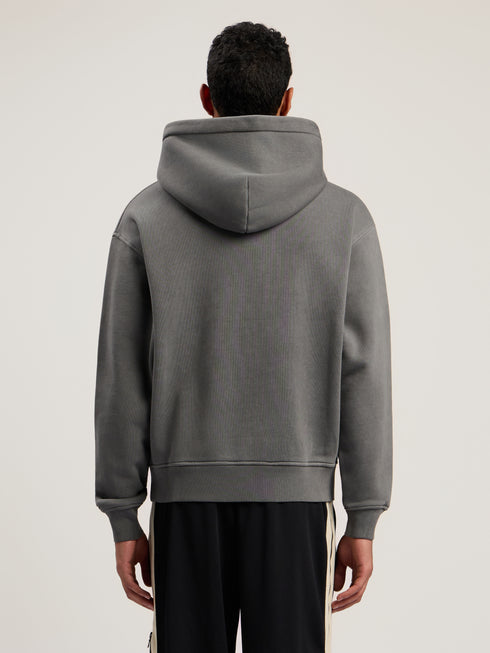 PALM ANGELS Neck Logo Hoodie Mens Apparel