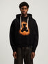 PALM ANGELS Spray Bear Loose Hoodie Mens Apparel