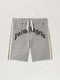 PALM ANGELS Curved Logo Track Sweatshorts Mens Apparel