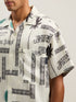 PALM ANGELS Dollar Print Short Sleeve Shirt Mens Apparel