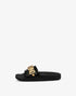 MOSCHINO LETTERING LOGO PVC POOL Unisex Slides