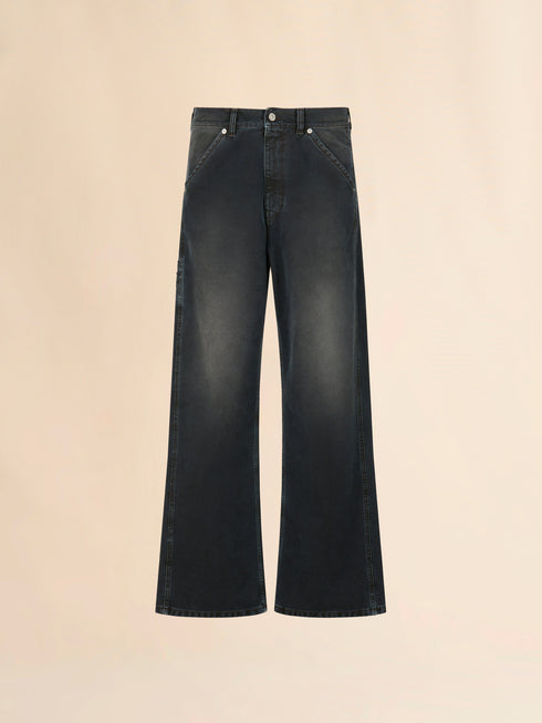 MARNI Canvas Pants With Marni Flag Patch Men's Apparel