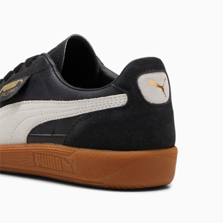 PUMA Palermo Leather Mens Sneakers – ASPHALT