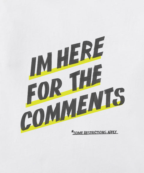 PAPER PLANES Im Here For The Comments Tee Mens Apparel