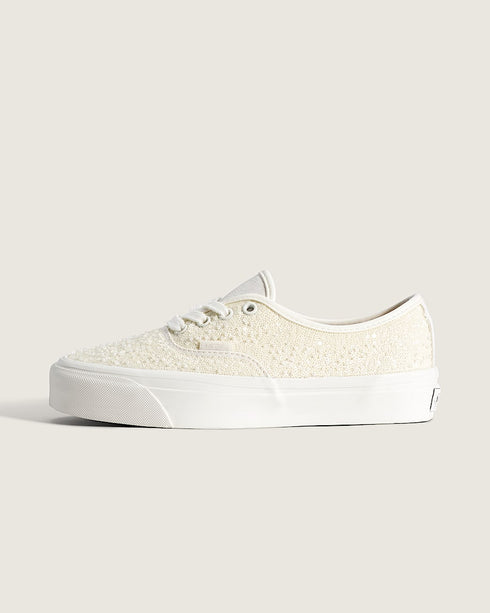 VANS LX Authentic 44 Beaded Champagne Beige Unisex Sneakers