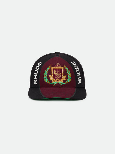 RHUDE Racing Crest 6 Panel Hat Accessories
