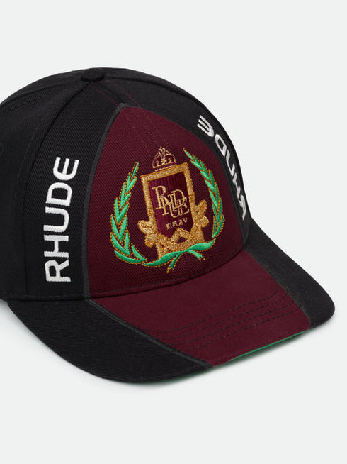 RHUDE Racing Crest 6 Panel Hat Accessories