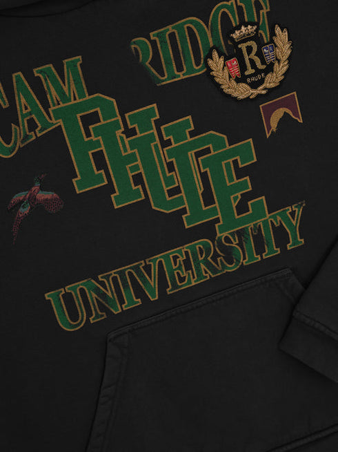 RHUDE University Hoodie Vtg Mens Apparel