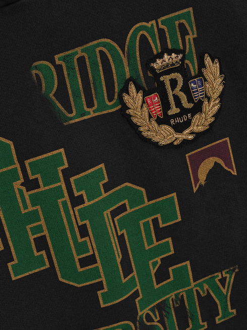 RHUDE University Hoodie Vtg Mens Apparel