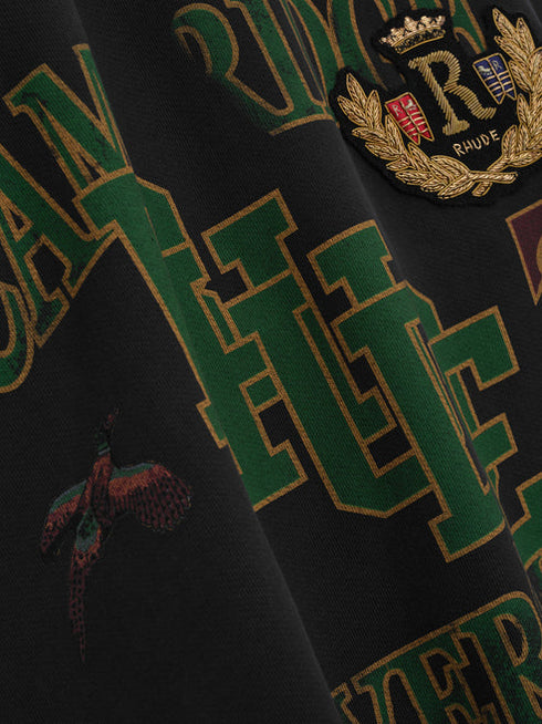 RHUDE University Hoodie Vtg Mens Apparel