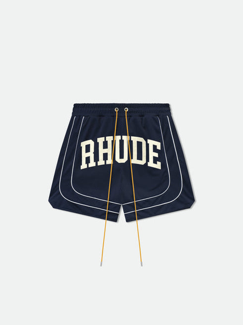 RHUDE Baggy Collegiate Logo Short Men's Apparel