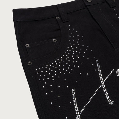 HONOR THE GIFT Rhinestone Wide Leg Pant Mens Apparel