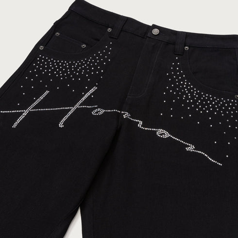 HONOR THE GIFT Rhinestone Wide Leg Pant Mens Apparel