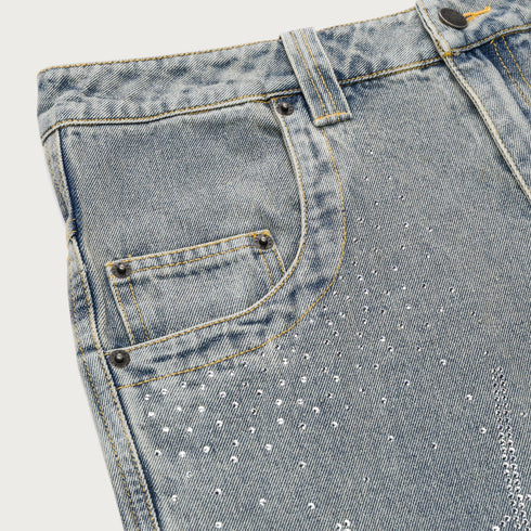 HONOR THE GIFT Rhinestone Wide Leg Pant Mens Apparel