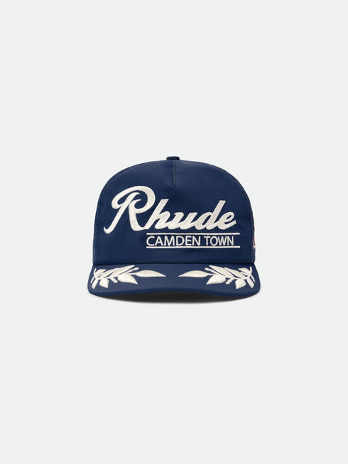 RHUDE Camden Town Hat Navy Accessories