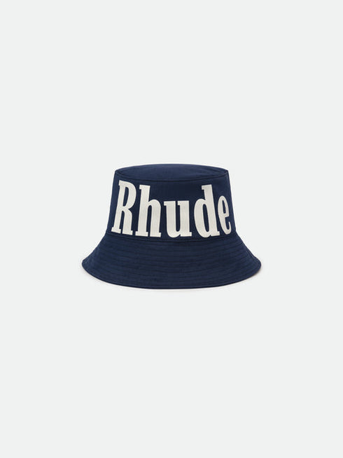RHUDE Logo Bucket Hat Accessories