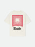 RHUDE Chevron Logo Repeat Tee Mens Apparel