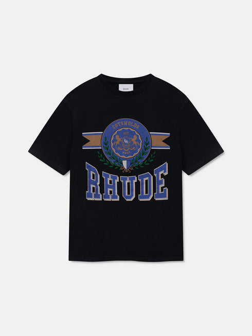 RHUDE Cotswold Crest Tee Mens Apparel