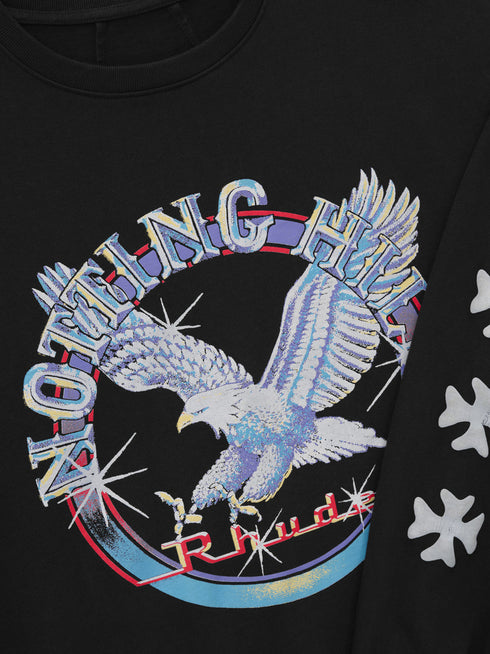 RHUDE Notting Hill Eagle L/s Tee Mens Apparel