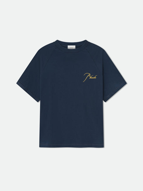 RHUDE Classique Raglan Tee Mens Apparel