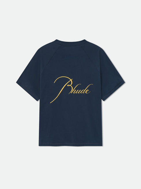 RHUDE Classique Raglan Tee Mens Apparel