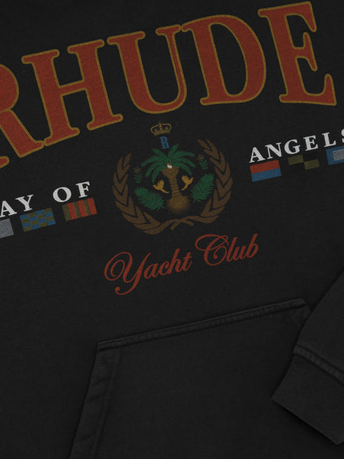 RHUDE Bay Of Angels Yacht Hoodie Mens Apparel