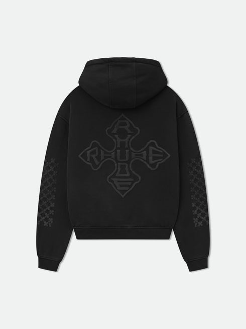 RHUDE Cross Logo Hoodie Mens Apparel