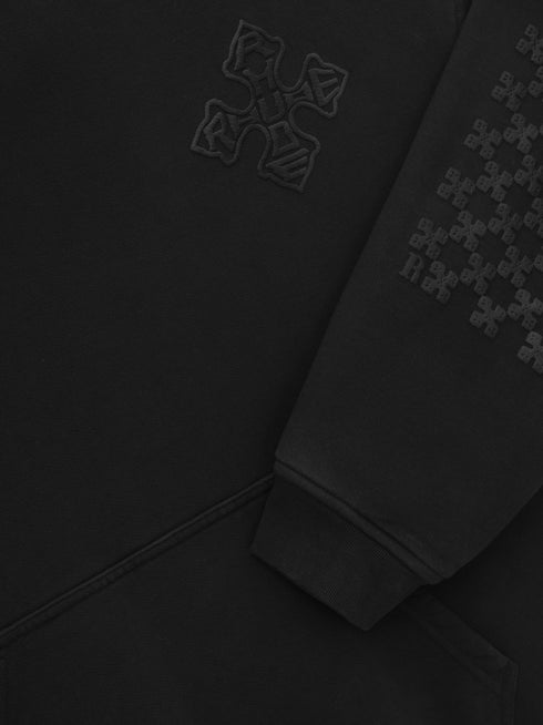 RHUDE Cross Logo Hoodie Mens Apparel