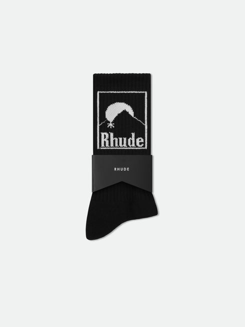 RHUDE Moonlight Badge Sock Accessories