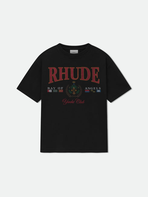 RHUDE Bay Of Angels Yacht Tee Mens Apparel