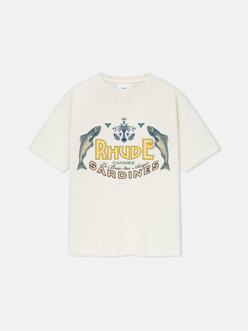 RHUDE Sardines Tee Mens Apparel