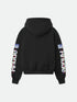 RHUDE Petrol Patch Hoodie VTG Black Mens Apparel