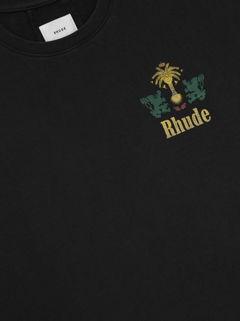 RHUDE Tabaco Tee Vtg Black Mens Apparel