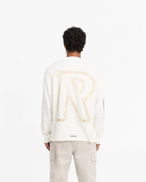 REPRESENT Masking Tape Initial L/s Tee Mens Apparel