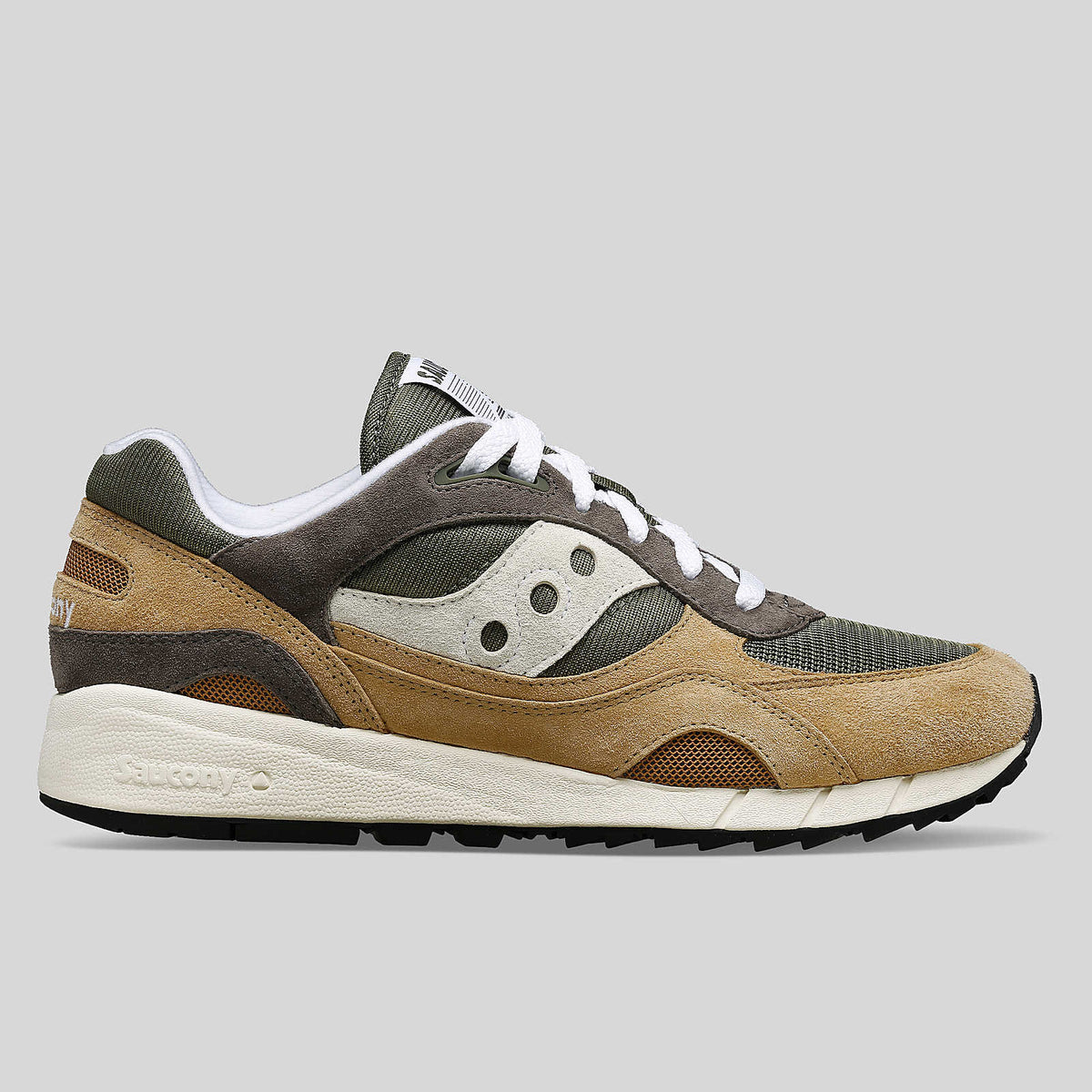 Saucony Shoes Men\'s Sz‎ 8.5 Green Gray Originals Shadow 6000 Running Saucony Shadow 6000 in Green | SVD USA main image 2