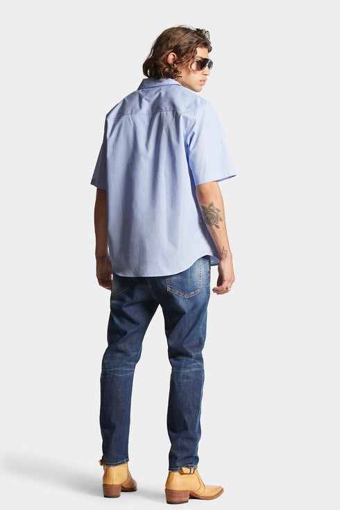 DSQUARED2 Dark Everyday Wash Bro Jeans Mens Apparel