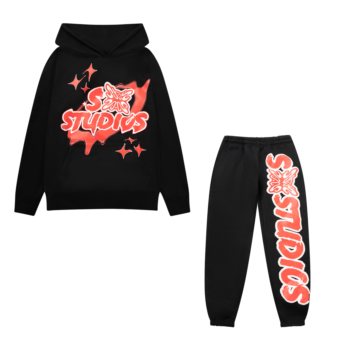 SB STUDIOS Stain Bandz Sweatsuit – ASPHALT