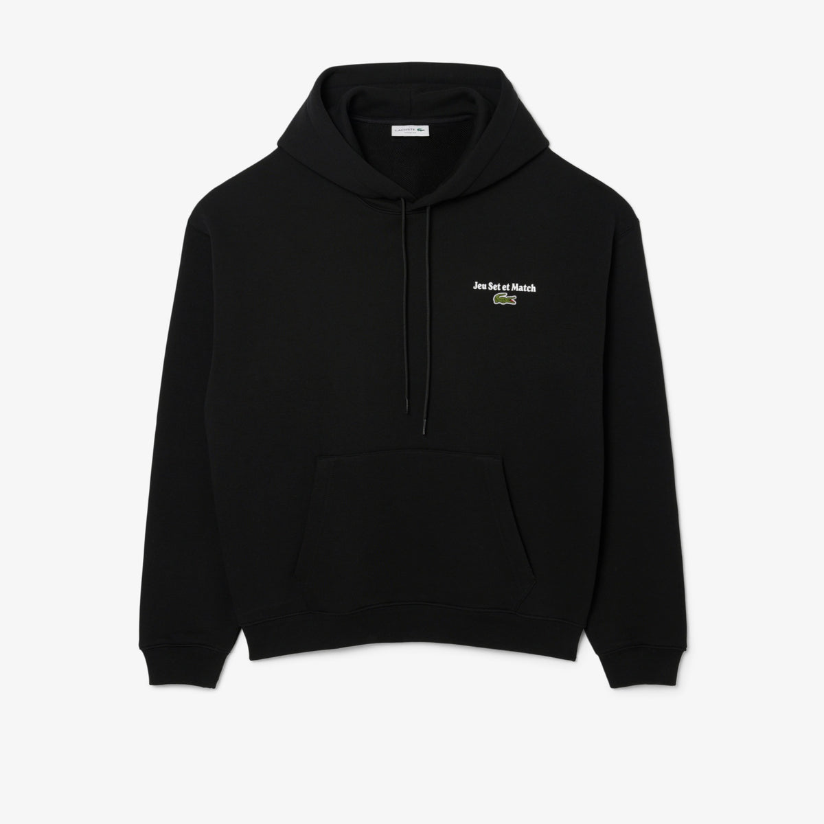 Shop LACOSTE Multi Print Fleece Hoodie for Men | Asphalt NYC – ASPHALT