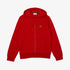 LACOSTE Fleece Zipped Hoodie Mens Apparel