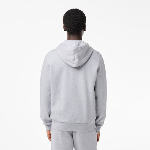 LACOSTE Fleece Zipped Hoodie Mens Apparel