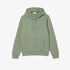 LACOSTE Classic Fit Zip-Up Fleece Sweatshirt Mens Apparel