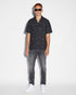 KSUBI Van Winkle Zipped Black Mens Apparel