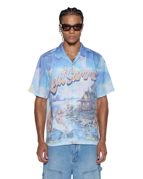KSUBI Last Summer Ss Resrt Shirt Mlt Mens Apparel