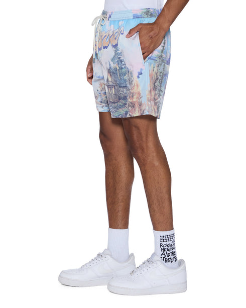 KSUBI Last Summer Boardshort Multi Mens Apparel