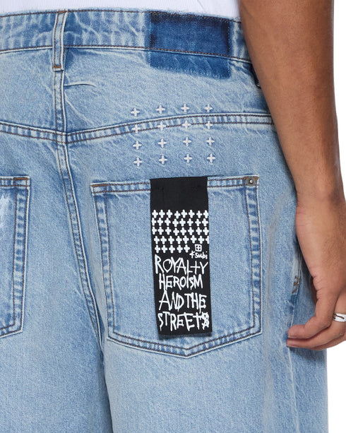 KSUBI Maxx Short Painter Blue Mens Apparel